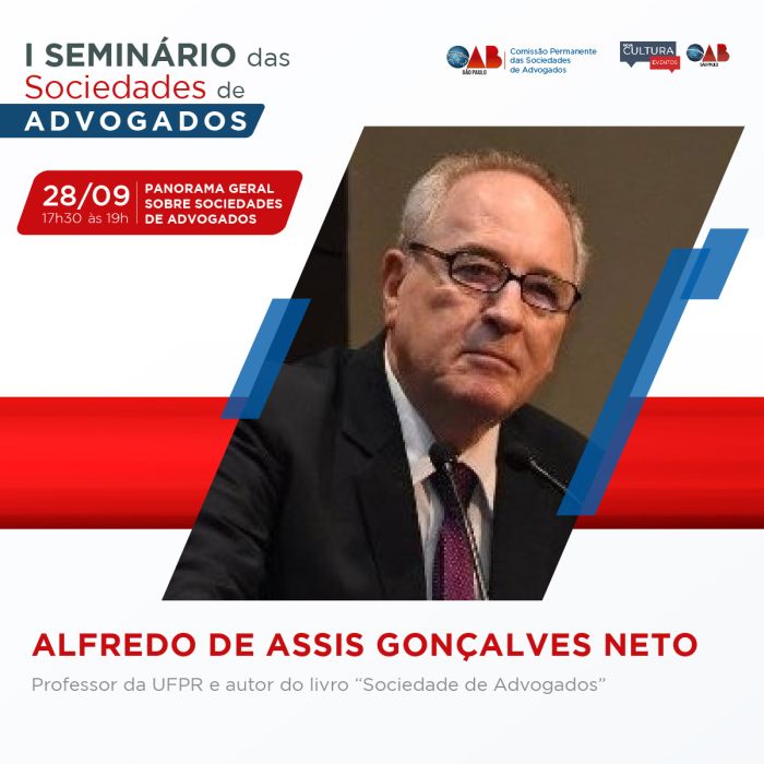 I Seminário das Soceidades de Advocacia será transmitido ao vivo - Foto: Divulgação